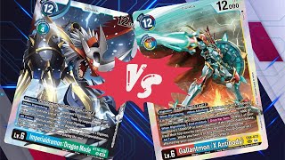 Imperialdramon VS Gallantmon  EX08 [upl. by Yslek]