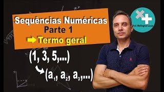 Sequências Numéricas parte1 termo geral [upl. by Ydurt]