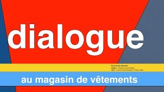 Comment acheter un vetement dialogue FLE [upl. by Izaak]