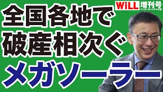 【平井宏治】全国各地でメガソーラー「破産」相次ぐ【WiLL増刊号】 [upl. by Sallyanne]