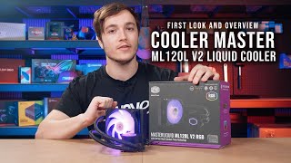 Cooler Master ML120L V2 Liquid Cooler Overview [upl. by Ysnat]