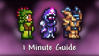 Terraria 14 Calamity Mage Guide in 1 Minute [upl. by Dodie]