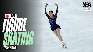 LIVE 🔴 Figure Skating Team Event  Gangwon2024 [upl. by Lairret]