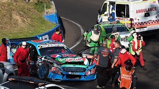 Behind the scenes of Mosterts horrrifying crash at 2015 Bathurst 1000  Supercars Life Series [upl. by Becht286]