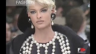 CHANEL Fall 19911992 Paris  Fashion Channel [upl. by Kean]