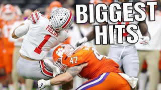 Biggest Hits in College Football History  Part 2 [upl. by Ahron]