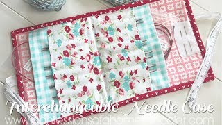 Interchangeable Knit Needle Case  TUTORIAL [upl. by Shirley]