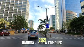 4K Tour of Iconic Commercial Landmarks of Mumbai  Bandra Kurla Complex  2021 [upl. by Ayal]