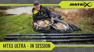 Coarse amp Match Fishing TV  MTX3 Ultra pole  In Session with Jon Arthur [upl. by Nodla]