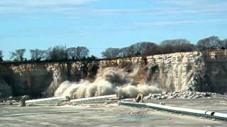 Limestone Quarry Blast [upl. by Maryjane]