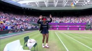 Crip Walk  Serena Williams Snoop and Dre Dance the CWalk at London 2012 Olympics [upl. by Suzi]