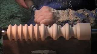 Tournage sur bois dans le Haut Jura  Woodturning in french Jura [upl. by Rettuc]