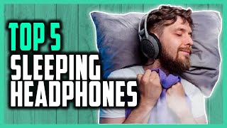 Best Headphones for Sleeping 2023  Top 5 Noise Cancelling Headphones For Sleeping [upl. by Arquit]