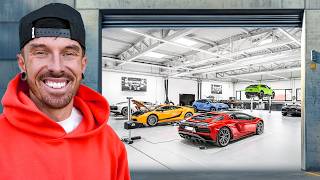 I BUILT MY DREAM SUPERCAR WORKSHOP [upl. by Skipton129]