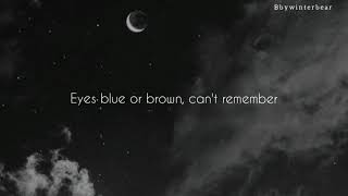 Eyes blue or brown cant remember lyrics [upl. by Blinnie723]