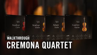 Cremona Quartet Solo walkthrough  Native Instruments [upl. by Odnamra]