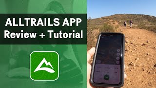 AllTrails App Review and Tutorial COMPLETE WALKTHROUGH  FREE VERSION [upl. by Eneladgam]