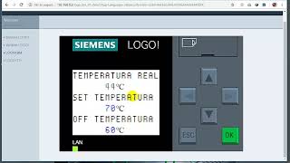 CONTROL DE TEMPERATURA CON LOGO Y TERMOPAR [upl. by Janka]