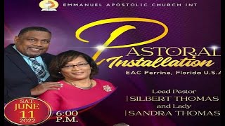 EAC Perrines Pastoral Installation Service [upl. by Rodmann]