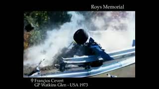 Francois Ceverts Fatal Crash  Watkins Glen 1973 44 Years Ago [upl. by Gaspard278]