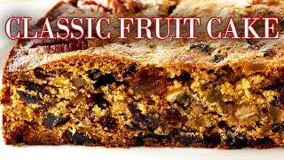 Professional Baker Teaches You How To Make FRUIT CAKE [upl. by Subocaj]