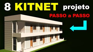 COMO FAZER 8 KITNET  terreno 5x25  GASTANDO POUCO DINHEIRO [upl. by Seaden]