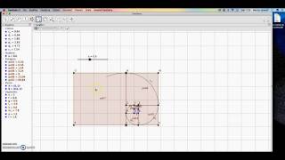 La spirale di Fibonacci con Geogebra [upl. by Ssirk]