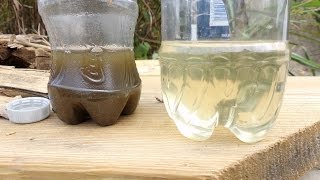 How To Make a Water Filter In The Wild [upl. by Nahsab]