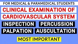 CARDIOVASCULAR SYSTEM EXAMINATION  CLINICAL LAB  PHYSIOLOGY PRACTICALS [upl. by Giule]