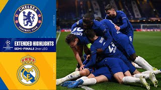 Chelsea vs Real Madrid Extended Highlights  UCL on CBS Sports [upl. by Ezarras]