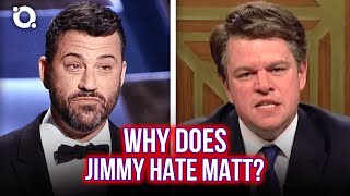 Jimmy Kimmel vs Matt Damon The Full History Of Their Feud  ⭐OSSA [upl. by Cozmo954]