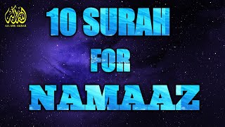 10 surah for namaz  must memorize  Allahu Akbar [upl. by Aidiruy646]