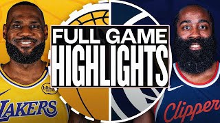 Los Angeles Lakers VS Los Angeles Clippers Full Game Highlights Feb 242025 NBA Season 202425 [upl. by Reffotsirhc]