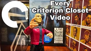 Every Criterion Closet Video [upl. by Nevah]