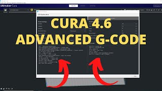 Ultimaker Cura 3D Printing Guide advanced gcode [upl. by Riebling754]