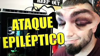 ZELLEN SUFRE UN ATAQUE EPILEPTICO  EPISODIO DE EPILEPSIA EN DIRECTO EN TWITCH  ZellenDust [upl. by Eerej768]