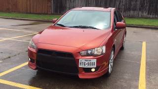 2009 Mitsubishi Lancer GTS Review [upl. by Barfuss]