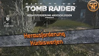 Rise of the Tomb Raider Herausforderung Guide Kürbiswerfen für Erfolg Jeden Stein umdrehen [upl. by Epperson]