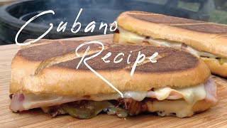 Cubano Recipe  Grilled Cuban Sandwich Recipe  The Barbecue Lab 4K [upl. by Htelimay]