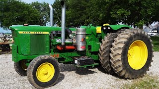 John Deere 5020 with a 12V71 Detroit Diesel [upl. by Brandie]