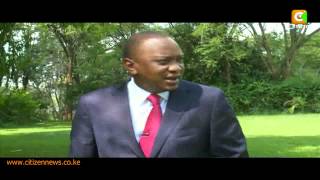 One on One with President Uhuru Kenyatta [upl. by Feenah]