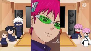 Jujutsu Kaisen react to Kusuo Saiki  JJK  TDLOSK [upl. by Acinoev]