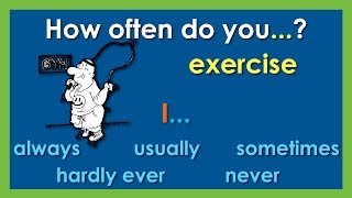 How Often Do You  Adverbs of Frequency  Learn English  Mark Kulek ESL [upl. by Raddy]