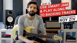 Spark  How to Use Smart Jam amp Play Along to Backing Tracks [upl. by Clemence]