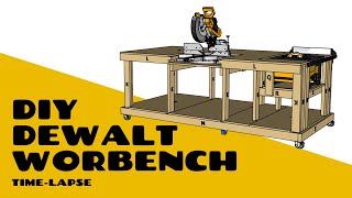 How to Build a Workbench Timelapse [upl. by Cristabel721]