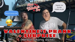 VALENTINEâ€™S PRANK  SURPRISE meron akong date [upl. by Alansen]