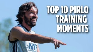 Andrea Pirlos Top 10 Training Ground Moments [upl. by Aden]