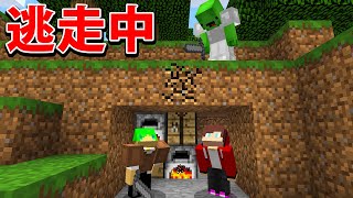 逃走中！鬼ハンターから逃げてみた 【マインクラフト】 [upl. by Letniuq94]