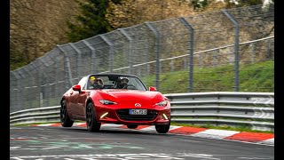 Mazda MX5 ND G184 Nürburgring Touristenfahrten 010521 [upl. by Ariet902]