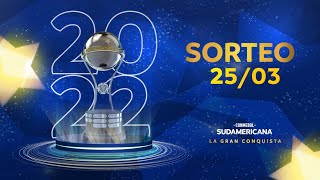 COMPLETO Sorteo Fase de Grupos CONMEBOL Sudamericana 2022 [upl. by Nina]